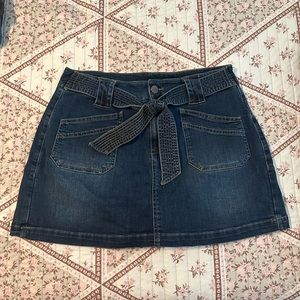 Denim Skort